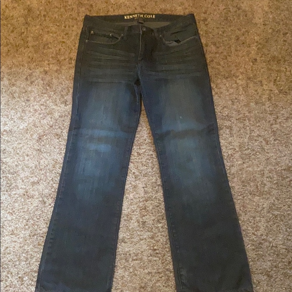 Kenneth Cole blue jeans - Picture 2 of 5